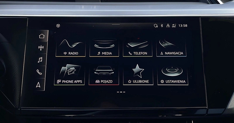 Audi e-tron cena 279900 przebieg: 11819, rok produkcji 2021 z Zelów małe 742